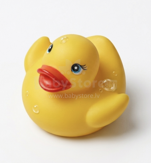 Happy Toys Bath Toy Duck Art.9842 Classic Bath Toy Duck 6cm, makes a squeaking sound vonios žaislo antis
