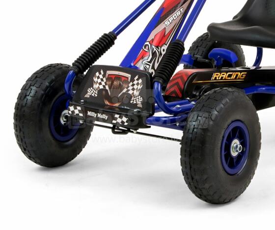 MILLY MALLY 3170 Pedalinis Go-Kartas Thor Mėlynas