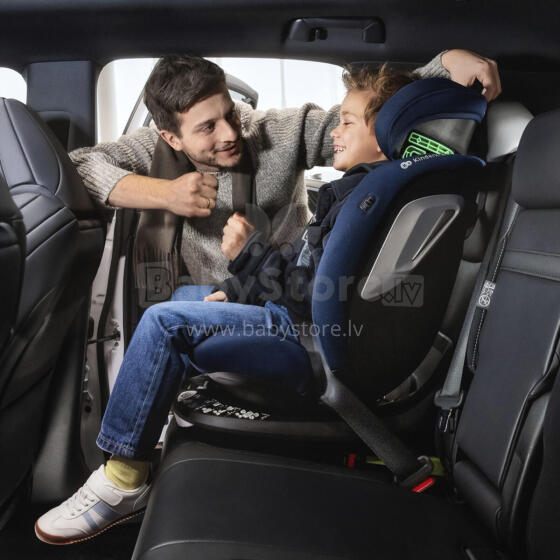 KINDERKRAFT Automobilinė kėdutė I-GROW 2 PLUS i-Size juoda