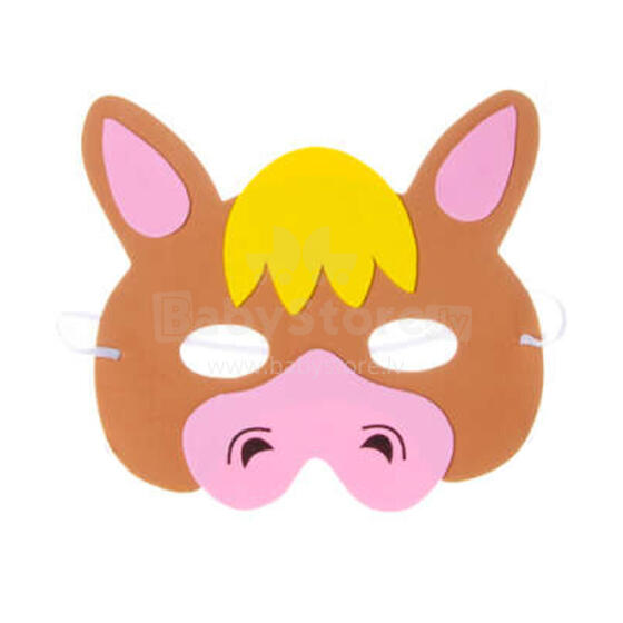 Farm animal mask Art.9673 karnavalo kaukė
