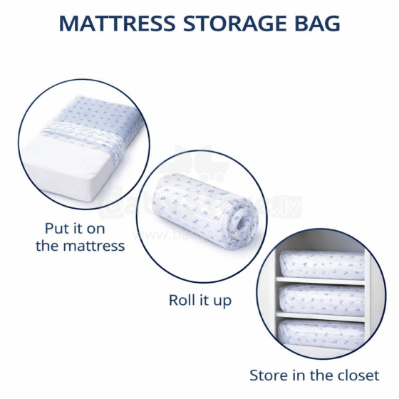 La Bebe™ Matress Storage Bag Art.287281 Plastic bag for storing mattresses 160x80cm