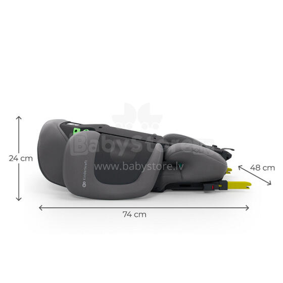 KINDERKRAFT Automobilinė kėdutė XPAND 2 Pro i-Size 100-150 cm Rocket grey