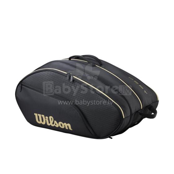 WILSON DEFY V1 PADEL KREPŠYS JUODAS AUKSAS 2026