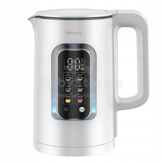 Belaidis elektrinis virdulys 1,5 L su temperatūros reguliavimu Webber WK110 ELIYA