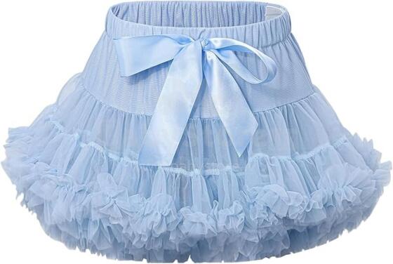 Bebe Basic Tu-Tu Luxury Skirt Light Blue Art.288181 Itin stambus sijonas princesėms
