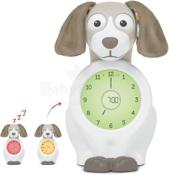 Zazu Kids Davy Dog Sleeptrainer Art.288271 Taupe Miego treniruoklis vaikams su naktine šviesa