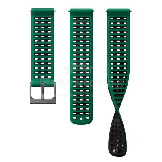 22 ATH9 SILICONE DIRŽAS PINE GREEN S+M