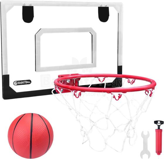 Bebe Basic Basketball Hoop Art.288490 krepšinio lankas su kamuoliu 13 cm
