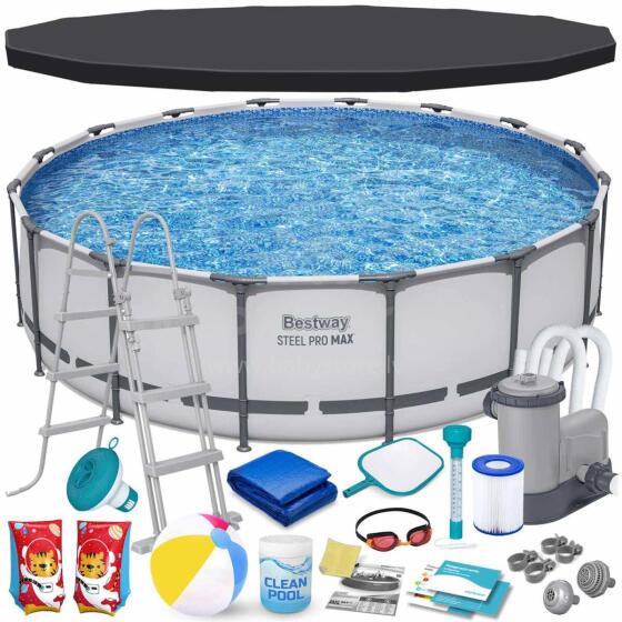 Bestway 5612Z 488 x 122 cm Frame Pool 19 in 1