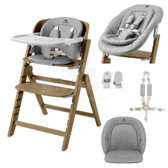 Auklės kėdė Carrello Focus CRL-16801 Whisper Grey