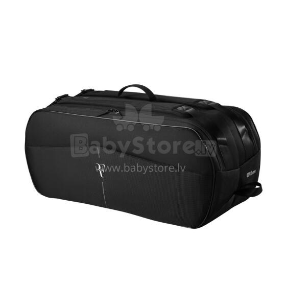 WILSON RF TURNYRO RAKETŲ KREPŠYS 9PK JUODAS