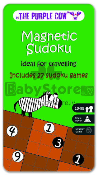 PURPLE COW žaidimas Sudoku (LT, LV, EE), 575