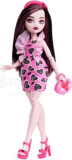 Monster High Drakulaura lėlė – lanksti mados lėlė su 11 sąnarių