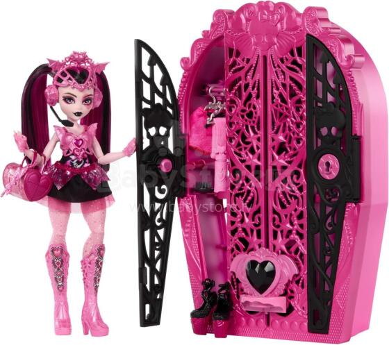 Monster High Skulltimate Secrets – Monster Mysteries Drakulaura spintos rinkinys (19+ staigmenų)
