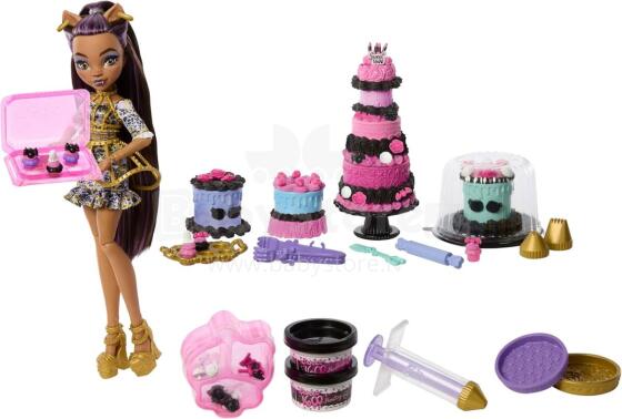 Monster High Scary Sweet Birthday tortų rinkinys – Clawdeen Wolf