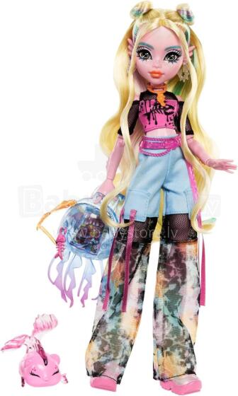 Monster High Lagoona Blue lėlė – jūros stilius su Neptuna