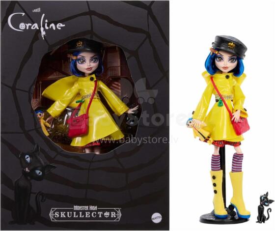 Monster High Skullector Coraline lėlė