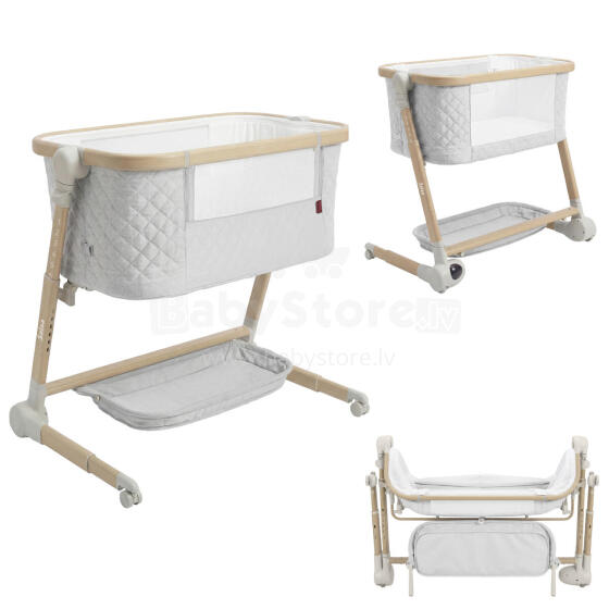 Kūdikių lovelė Salsa CRL-16507 Velora Pilka