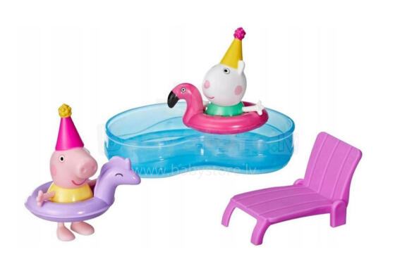 PEPPA PIG - 45281 - BASEINO ŠVENTĖ + 2 figūrėlės