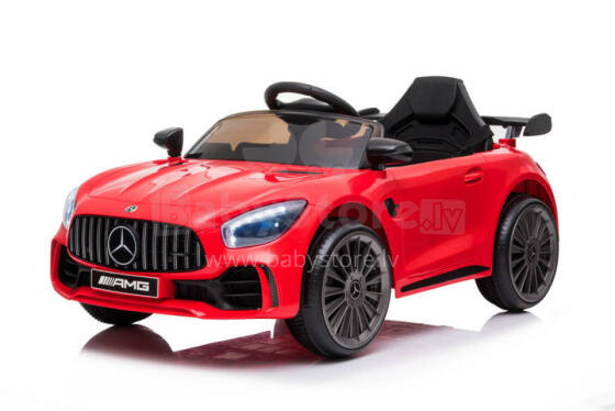 Akumuliatorinis automobilis - 12V - BBH-011 - MERCEDES GT R - RAUDONAS