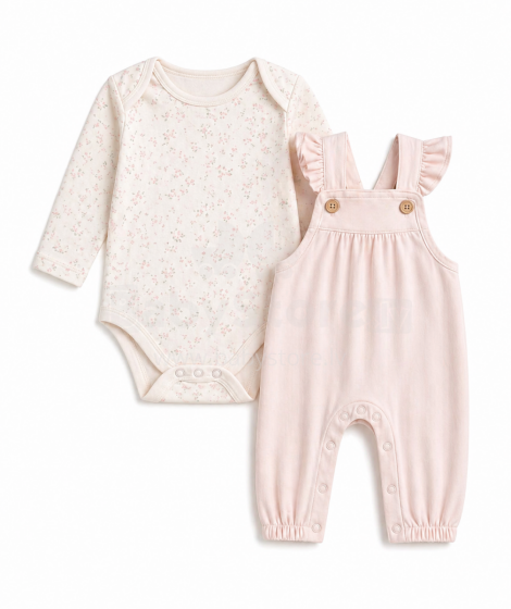 Mothercare Overall Art.LK436  Vaikiškas medvilninis kombinezonas (100% medvilnė)