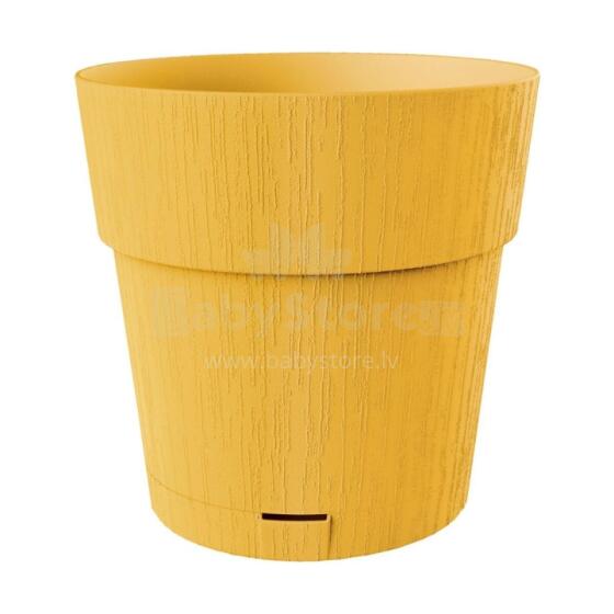 Gėlių vazonas su padėklu Ethica &Oslash;40x39cm garstyčių geltonumo