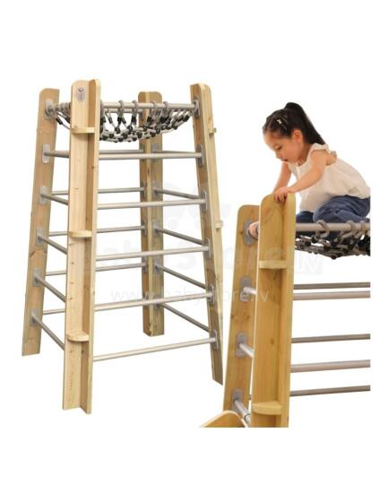 CLASSIC WORLD EDU Wooden Climbing Tower Ladder 360 Certificate