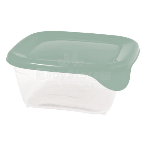 Maisto indelis kvadratinis 0,25 l &bdquo;Fresh&amp;amp;Go&ldquo; žalias