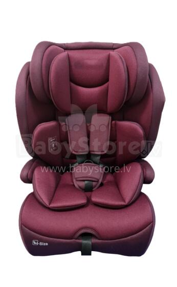 Automobilinė kėdutė RONNY PLUS, 76-150 cm, Bordo