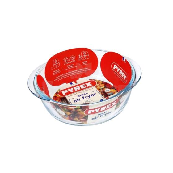 Stiklinis indas oro keptuvėms &Oslash;18cm/1L Pyrex