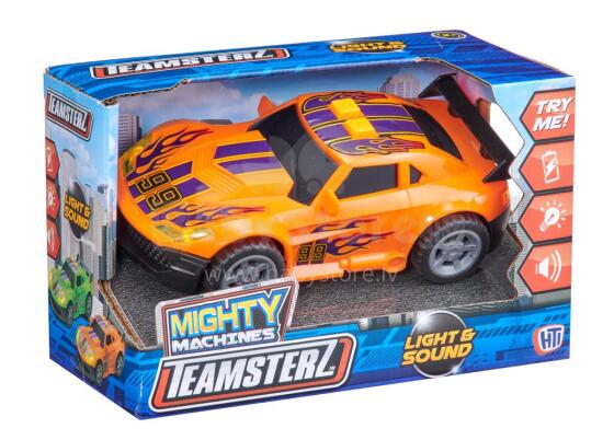 TEAMSTERZ Mighty Machines Street car with light and sound, 12,5 cm