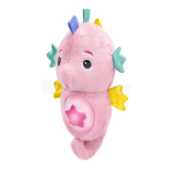 BABY EINSTEIN raminantis pliušinis žaislas Seahorse Soother, rožinis, 17400-013