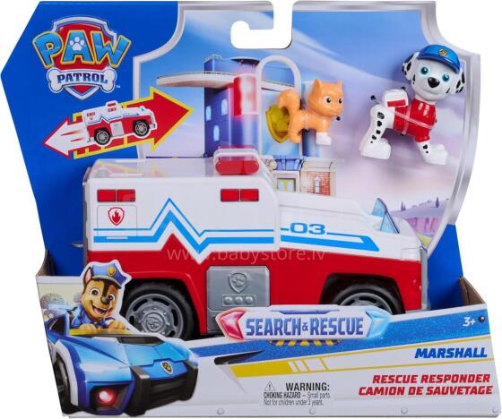 PAW PATROL transporto priemonė Search & Rescue Marshall, 6074776