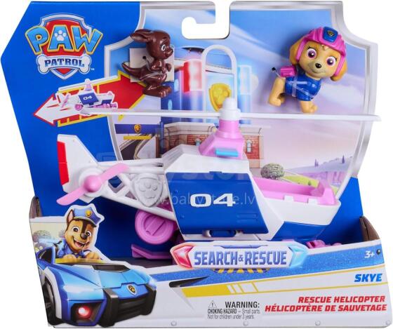 PAW PATROL transporto priemonė Search & Rescue Skye, 6074777