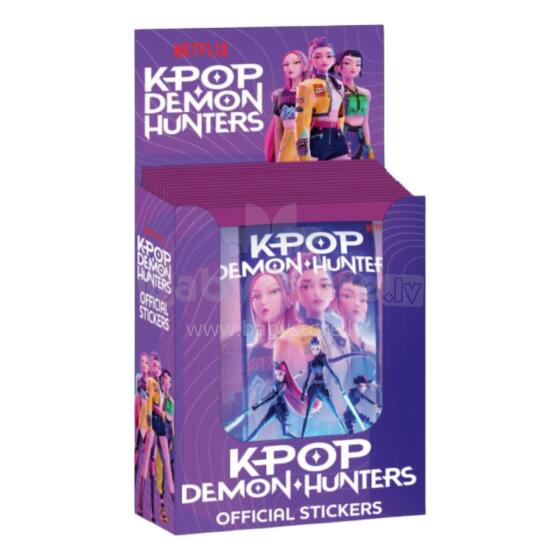 K-POP DEMON HUNTERS kolekciniai lipdukai, 5vnt., KPSTICKER-2026