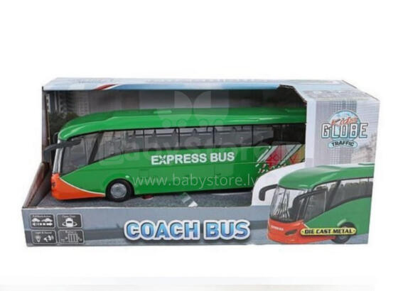 AUTOBUS METALINIS SU VARIKLIU ŠV. DŽV. 18,5 CM