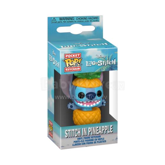 FUNKO POP! Брелок: Disney: Lilo & Stitch - Stitch in pineapple​