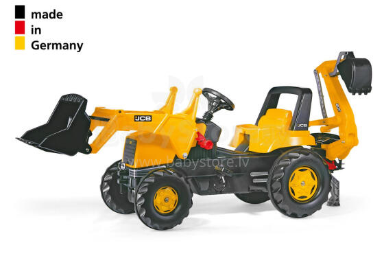 RollyJunior JCB pedalinis traktorius 3–8 metai