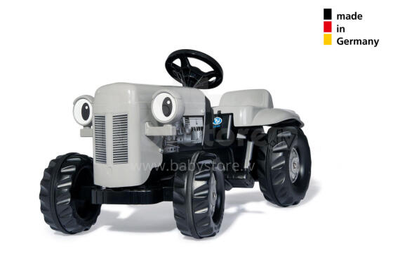 RollyKid Little Grey Fergie pedalinis traktorius su priekaba