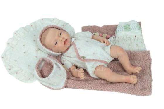 Arias silikoninė atgimusi lėlė mergaitė, 40 cm