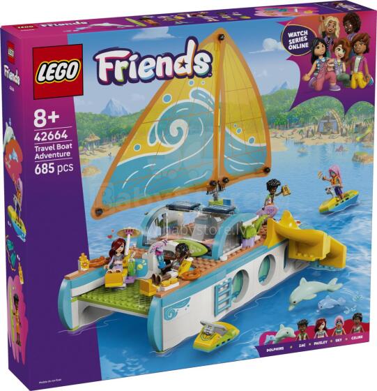 LEGO Friends Kelionės Laivo Nuotykis
