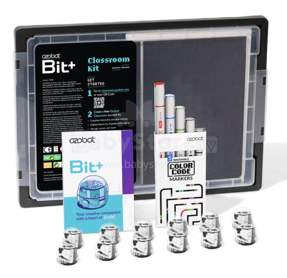 Ozobot Bit+ klasės rinkinys 12 robotų