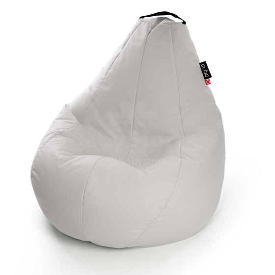Qubo™ Comfort 120 Silver Pop Bean bag