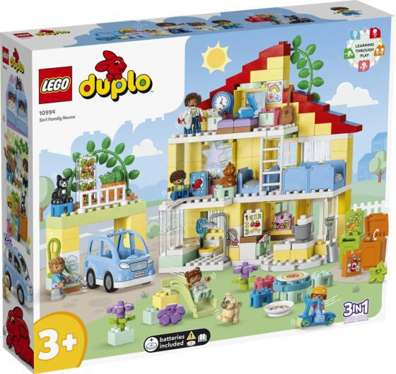 LEGO DUPLO 3in1 Šeimos Namas