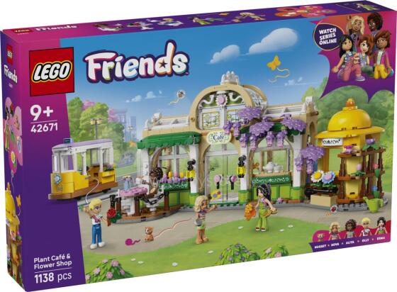 LEGO Friends Augalų Kavinė ir Gėlių Parduotuvė

