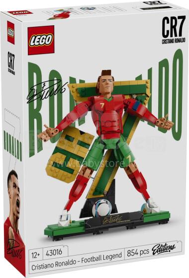 LEGO leidiniai Cristiano Ronaldo – Futbolo legenda