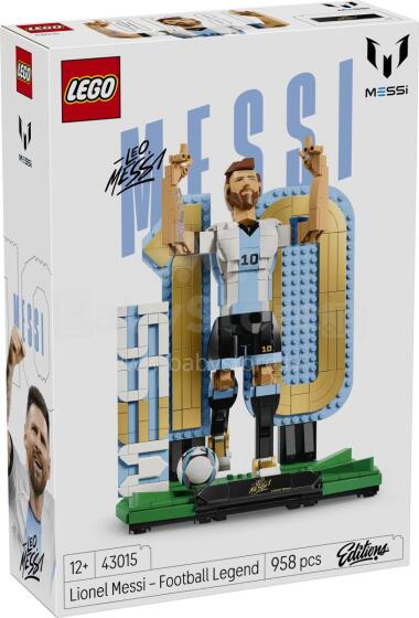 LEGO leidiniai Lionel Messi – Futbolo legenda