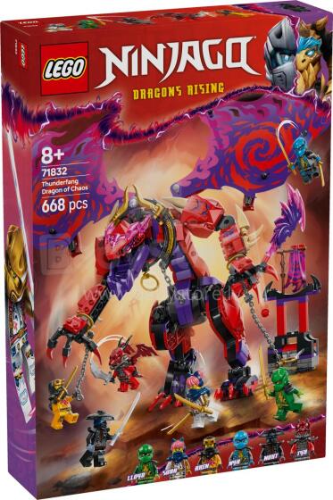 LEGO Ninjago Chaoso žaibo drakonas