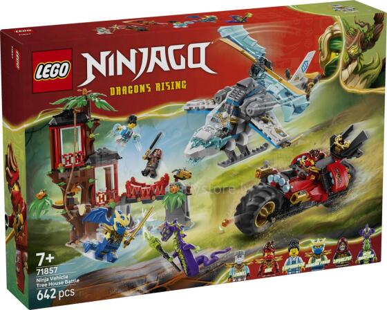 LEGO Ninjago Nindzių Transporto Priemonė Medžių Namas Mūšis