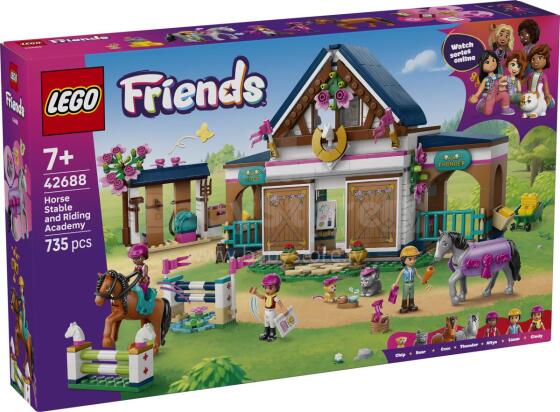 LEGO Friends Arklių Stabilumas ir Jodinėjimo Akademija